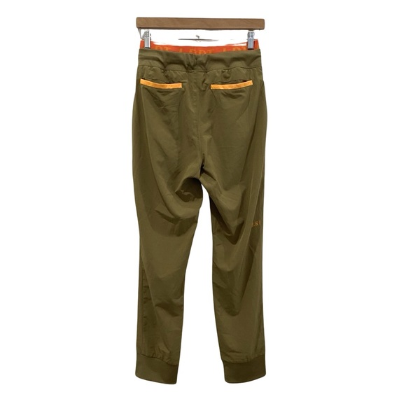 d.RT Unisex Olive Green Track Pants - Size 6 - Picture 4 of 7